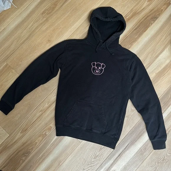 3/$25 Shane Dawson black hooded sweatshirt size S - Picture 1 of 5